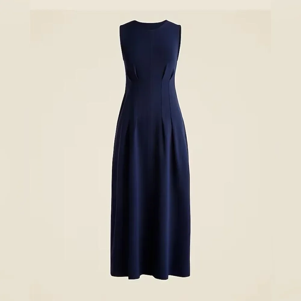 NWT J CREW Nadia dress in ponte in dark navy